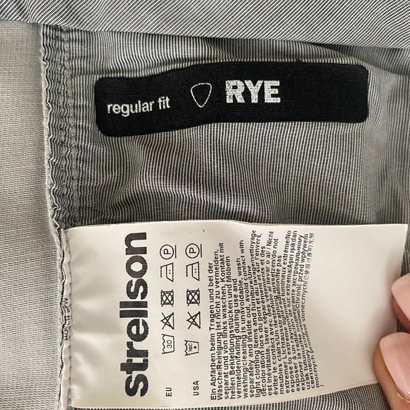 Strellson Men's Pants Light Greyish Blue 34 x 34 - Excellent Condition - Picture 10 of 11